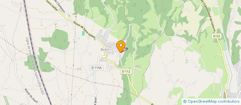 localisation de l'entreprise MADAME FRANCOISE GELUS  BREN