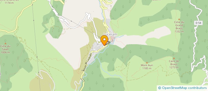 localisation de l'entreprise MADAME FRANCOISE GENTILETTI  LUCERAM