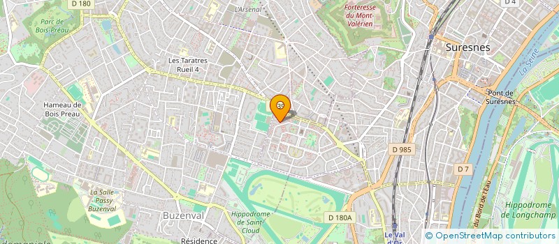 localisation de l'entreprise MADAME FRANCOISE GENTY à SURESNES