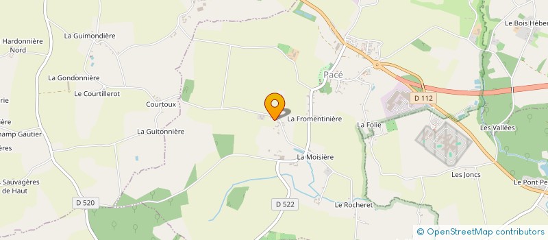 localisation de l'entreprise MADAME FRANCOISE GESLIN à PACE