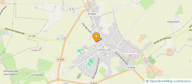 localisation de l'entreprise MADAME FRANCOISE GEULIN  GODERVILLE