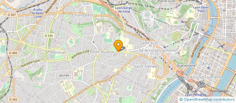 localisation de l'entreprise MADAME FRANCOISE GIELLY à LYON