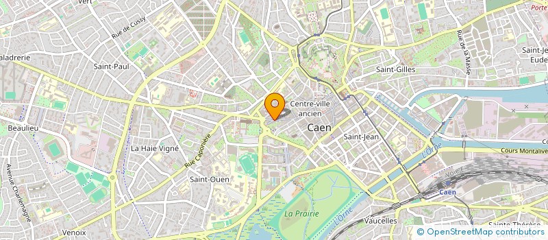 localisation de l'entreprise MADAME FRANCOISE GILLES à CAEN