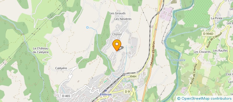 localisation de l'entreprise MADAME FRANCOISE GILLODTS à EMBRUN