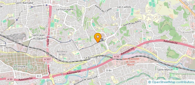 localisation de l'entreprise MADAME FRANCOISE GIORDANO à MARSEILLE