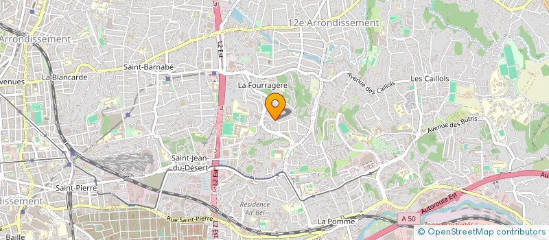 localisation de l'entreprise MADAME FRANCOISE GIRARD à MARSEILLE