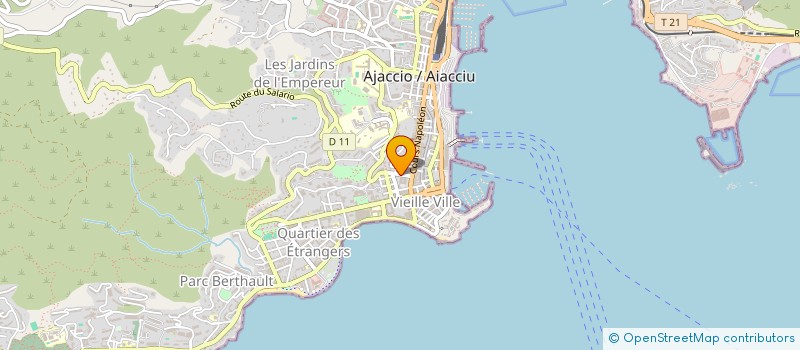 localisation de l'entreprise MADAME FRANCOISE GIRAUD à AJACCIO