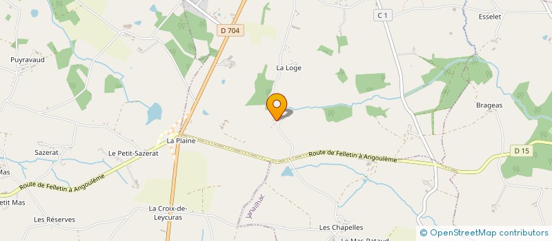 localisation de l'entreprise MADAME FRANCOISE GIZARDIN à SAINT-MAURICE-LES-BROUSSES