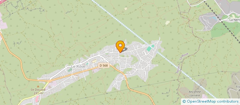 localisation de l'entreprise MADAME FRANCOISE GODEY  LE ROVE