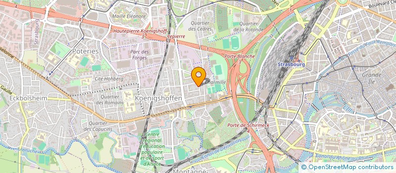 localisation de l'entreprise MADAME FRANCOISE GOERG à STRASBOURG