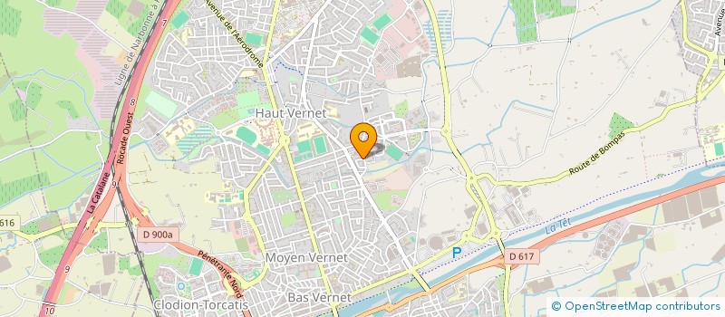 localisation de l'entreprise MADAME FRANCOISE GOMEZ  PERPIGNAN