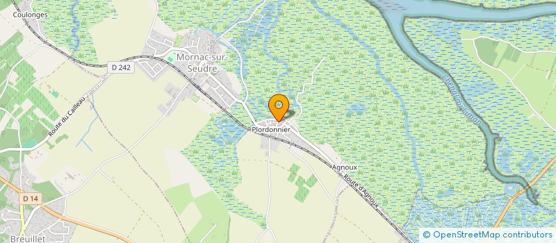 localisation de l'entreprise MADAME FRANCOISE GOMIS  MORNAC-SUR-SEUDRE