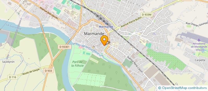 localisation de l'entreprise MADAME FRANCOISE GONTHIER à MARMANDE
