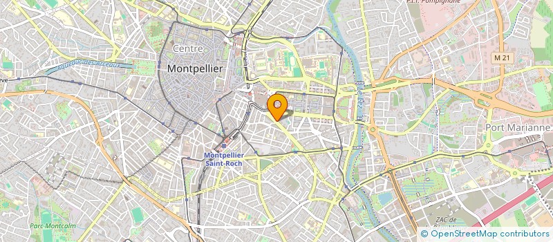 localisation de l'entreprise MADAME FRANCOISE GOUAILHARDOU à MONTPELLIER