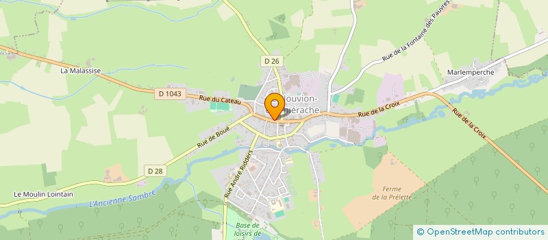 localisation de l'entreprise MADAME FRANCOISE GOUDAILLIER à LE NOUVION-EN-THIERACHE