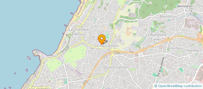 localisation de l'entreprise MADAME FRANCOISE GOUEYTES à ANGLET