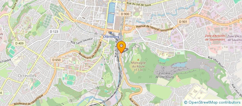 localisation de l'entreprise MADAME FRANCOISE GOUIN  CHERBOURG-EN-COTENTIN