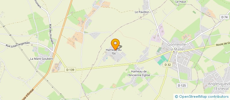 localisation de l'entreprise MADAME FRANCOISE GOUIS à GONNEVILLE-LA-MALLET