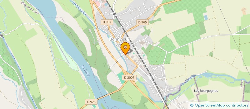 localisation de l'entreprise MADAME FRANCOISE GOURAND à BONNY-SUR-LOIRE