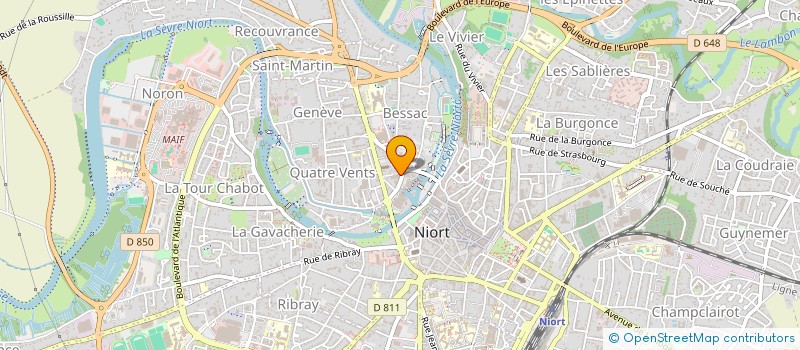 localisation de l'entreprise MADAME FRANCOISE GOYET à NIORT