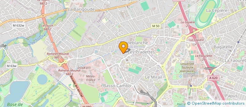 localisation de l'entreprise MADAME FRANCOISE GRANIE à TOULOUSE