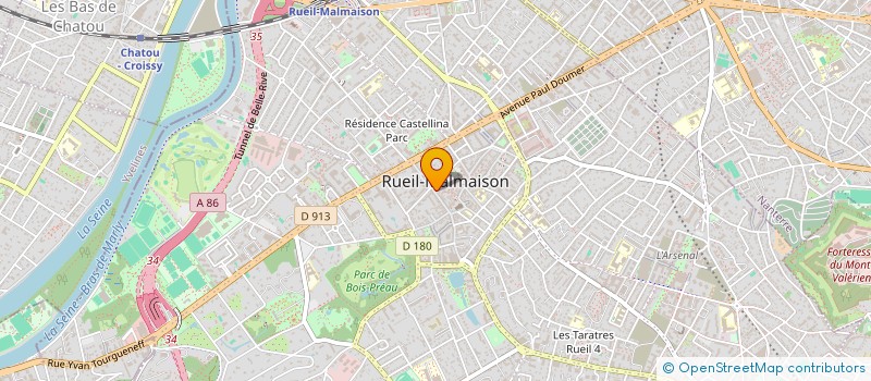 localisation de l'entreprise MADAME FRANCOISE GRAVE à RUEIL-MALMAISON