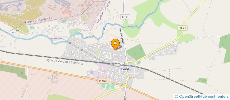 localisation de l'entreprise MADAME FRANCOISE GRELLIER à AVORD