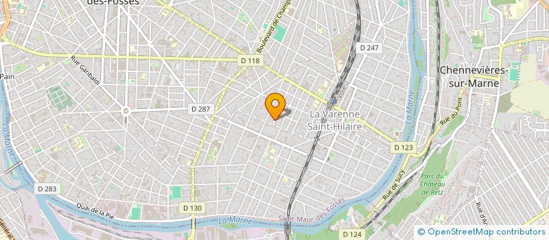 localisation de l'entreprise MADAME FRANCOISE GRINSPAN à SAINT-MAUR-DES-FOSSES