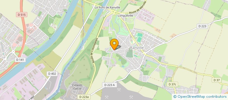 localisation de l'entreprise MADAME FRANCOISE GUEDES à RANVILLE