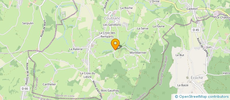 localisation de l'entreprise MADAME FRANCOISE GUEDON à COUBLANC