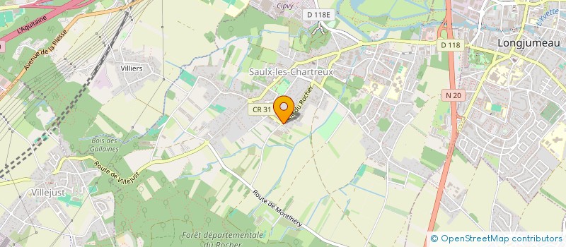 localisation de l'entreprise MADAME FRANCOISE GUEGO  SAULX-LES-CHARTREUX