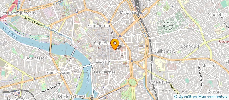 localisation de l'entreprise MADAME FRANCOISE GUEGUEN  TOULOUSE