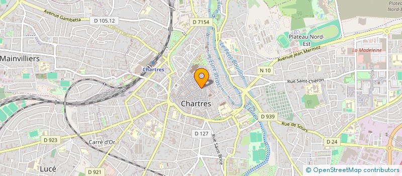 localisation de l'entreprise MADAME FRANCOISE GUESNON à CHARTRES
