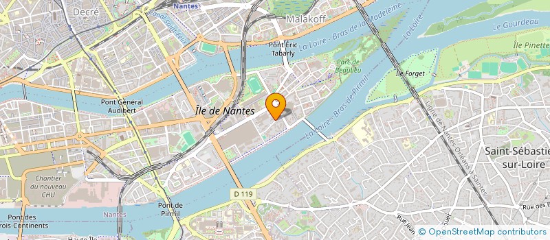 localisation de l'entreprise MADAME FRANCOISE GUILBAUD à NANTES