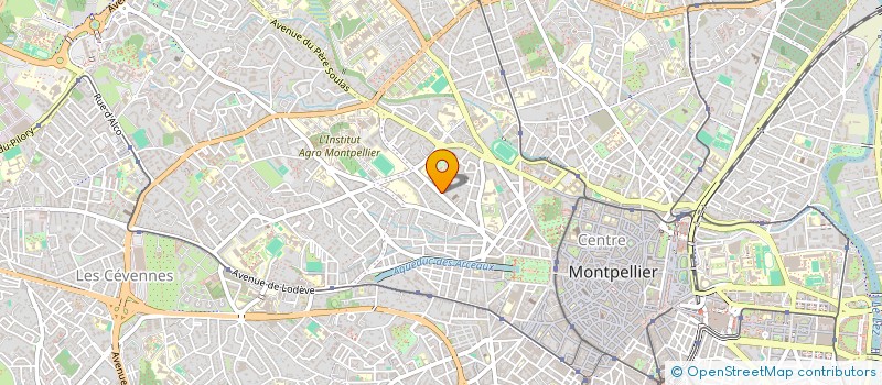 localisation de l'entreprise MADAME FRANCOISE GUILLAUME à MONTPELLIER