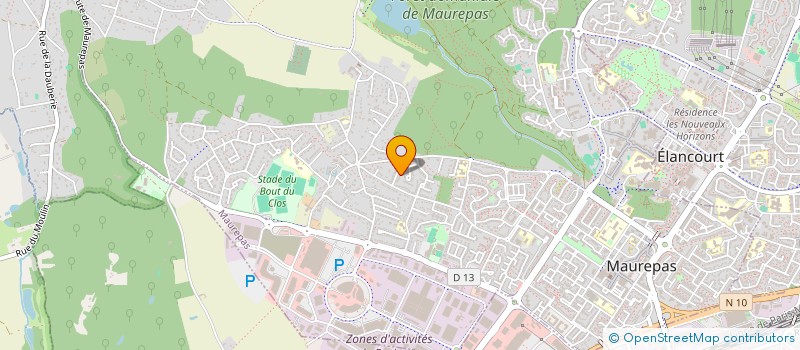 localisation de l'entreprise MADAME FRANCOISE GUILLAUME  MAUREPAS