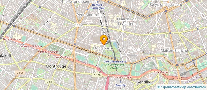 localisation de l'entreprise MADAME FRANCOISE GUILLEMONT  PARIS