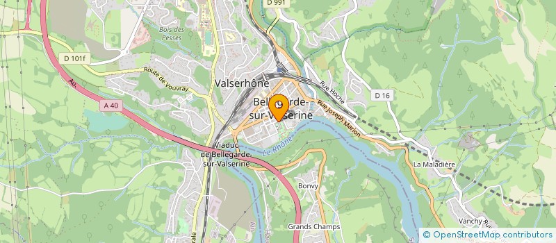 localisation de l'entreprise MADAME FRANCOISE GUILLEMOT à VALSERHONE