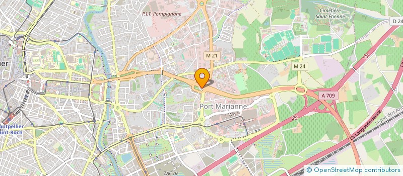 localisation de l'entreprise MADAME FRANCOISE GUILLET à MONTPELLIER