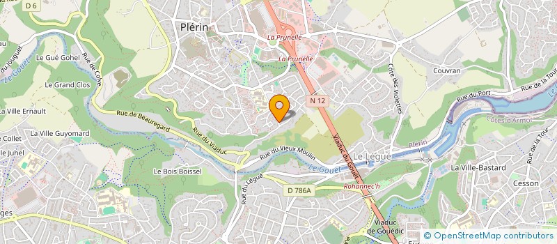 localisation de l'entreprise MADAME FRANCOISE GUILLET à PLERIN