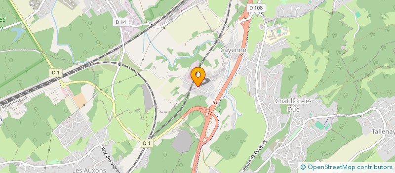 localisation de l'entreprise MADAME FRANCOISE GUINCHARD  GENEUILLE