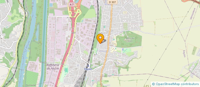 localisation de l'entreprise MADAME FRANCOISE HADJADJ à FEYZIN