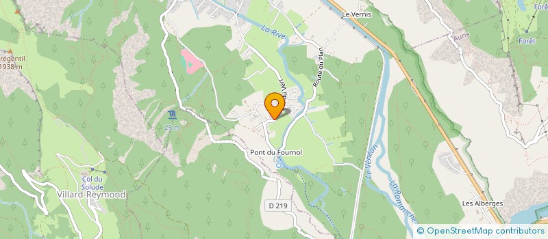 localisation de l'entreprise MADAME FRANCOISE HAENTJENS à LE BOURG-D'OISANS