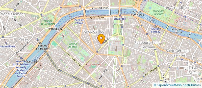 localisation de l'entreprise MADAME FRANCOISE HAMEL  PARIS