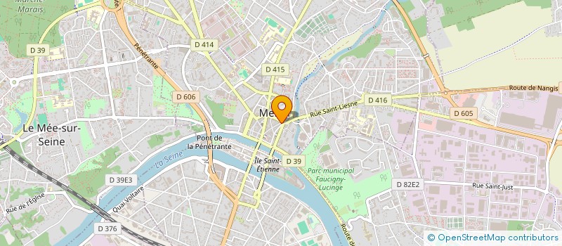 localisation de l'entreprise MADAME FRANCOISE HANNEDOUCHE à MELUN