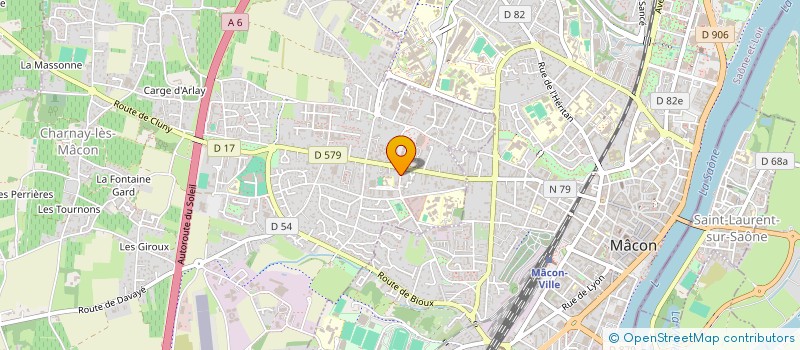 localisation de l'entreprise MADAME FRANCOISE HARDY  CHARNAY-LES-MACON