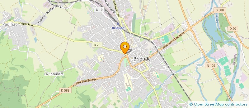 localisation de l'entreprise MADAME FRANCOISE HARMAND à BRIOUDE