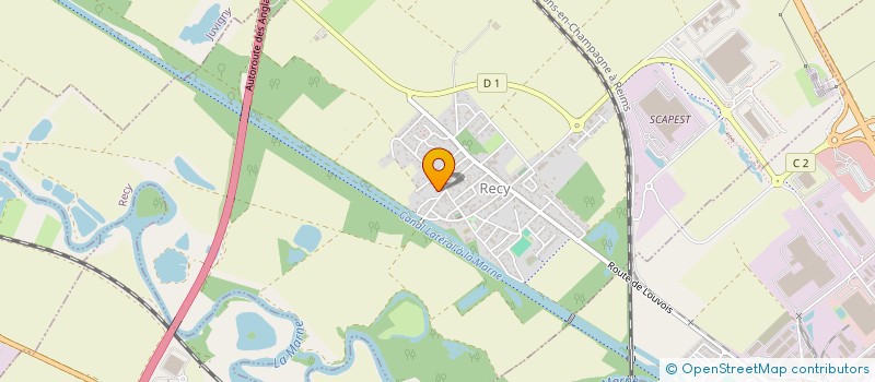 localisation de l'entreprise MADAME FRANCOISE HATTA  RECY