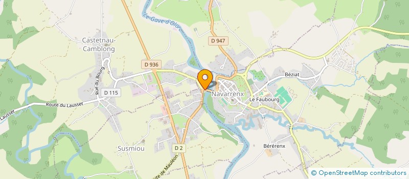 localisation de l'entreprise MADAME FRANCOISE HAURIE-HONTAS à RIVEHAUTE