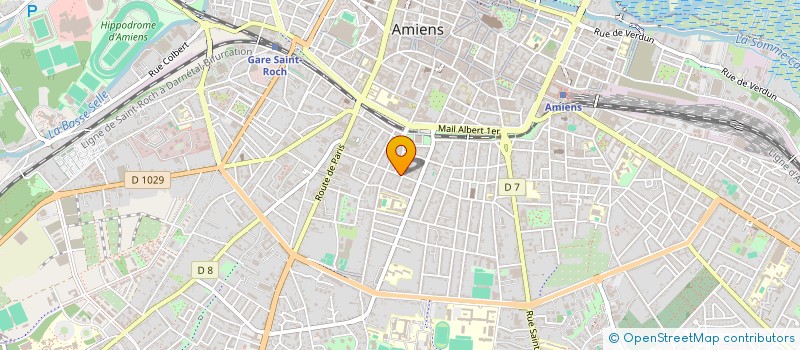 localisation de l'entreprise MADAME FRANCOISE HAUTEFEUILLE à AMIENS